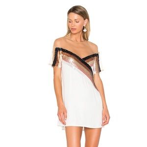 NBD Mireya Dress in Galactic Stripe